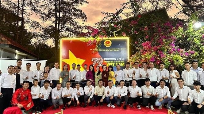Participants at the celebration of the 79th anniversary of the National Day of Vietnam in Tanzania (Photo: VNA) National Day celebrated around the world -0