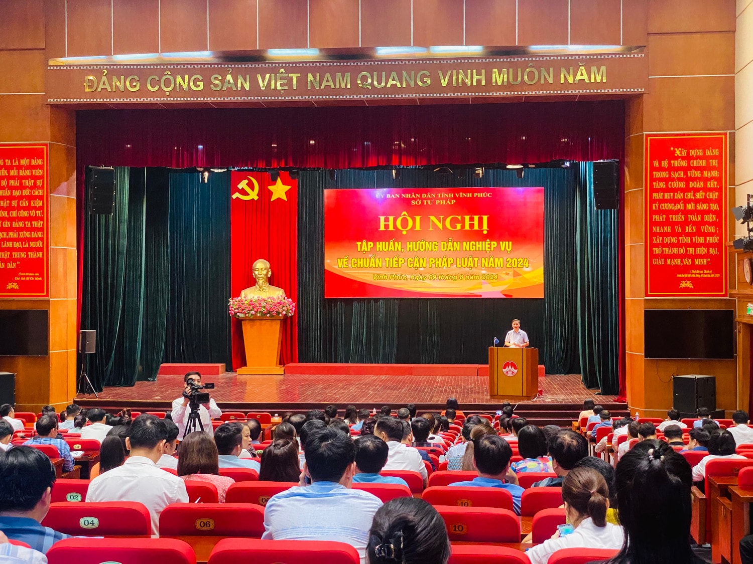 Vĩnh Phúc: 134/136 xã, phường, thị trấn đạt chuẩn tiếp cận pháp luật ảnh 1