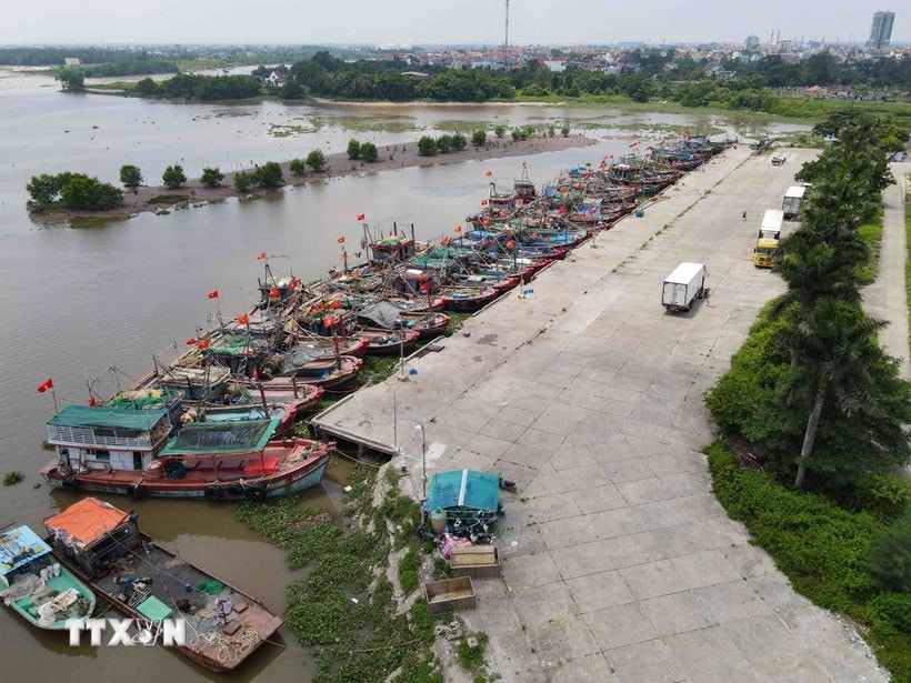 Thái Bình sẵn sàng lực lượng, phương tiện ứng cứu với bão số 3 -0