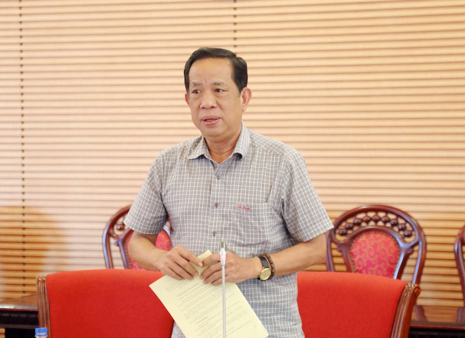 Phó Chủ tịch Quốc hội Nguyễn Thị Thanh dự cuộc họp về dự án Luật Chuyển đổi giới tính -0