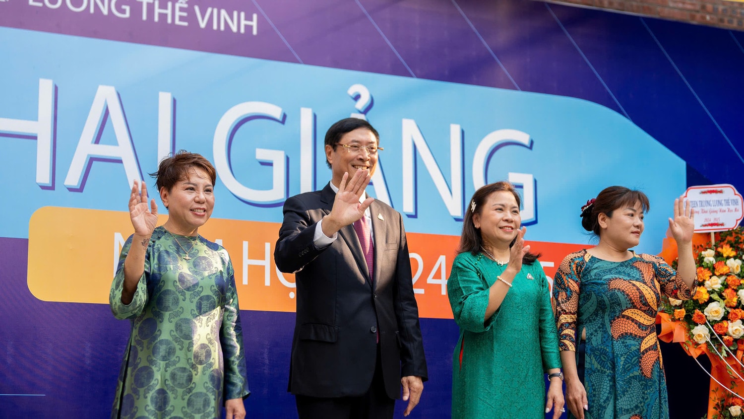 Hân hoan Lễ khai giảng Trường THCS&THPT Lương Thế Vinh - Tân Triều -0