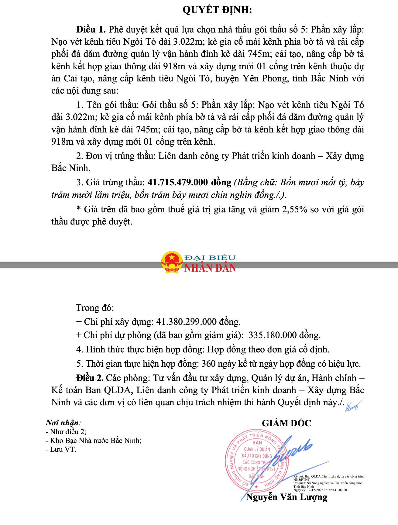 Công ty CP xây dựng Bắc Ninh: “Tay to” trúng thầu, thu khủng nhưng báo lãi “cò con”, đóng thuế cả năm không bằng tiền thu 1 ngày -2
