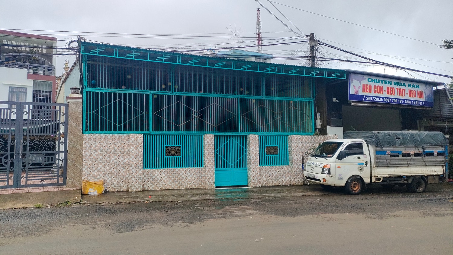 Cơ sở giữ trẻ khuyết tật của bà Phạm Thị Hồng ở 57 Trần Nhật Duật, phường Ia Kring