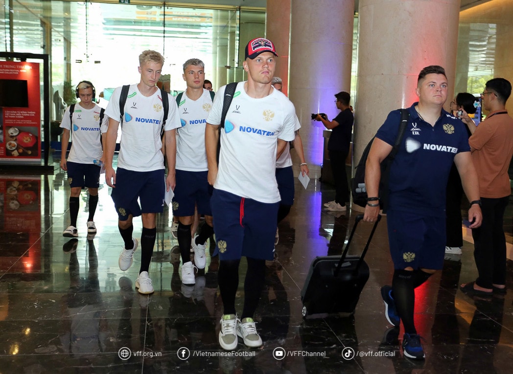 Nhiều cầu thủ sáng giá của đội tuyển Nga sang Việt Nam dự LPBank Cup 2024 -1