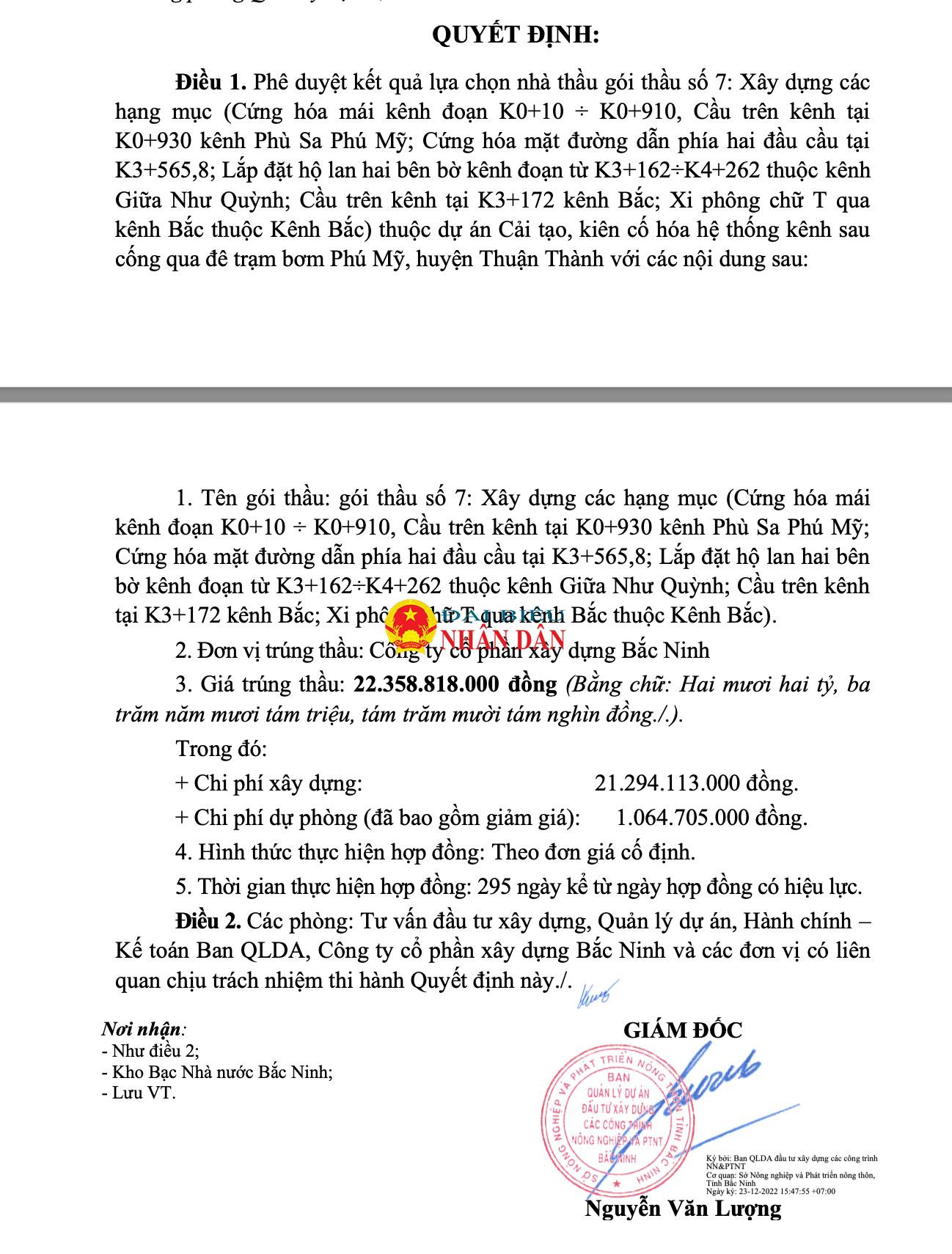 Công ty CP xây dựng Bắc Ninh: “Tay to” trúng thầu, thu khủng nhưng báo lãi “cò con”, đóng thuế cả năm không bằng tiền thu 1 ngày -0