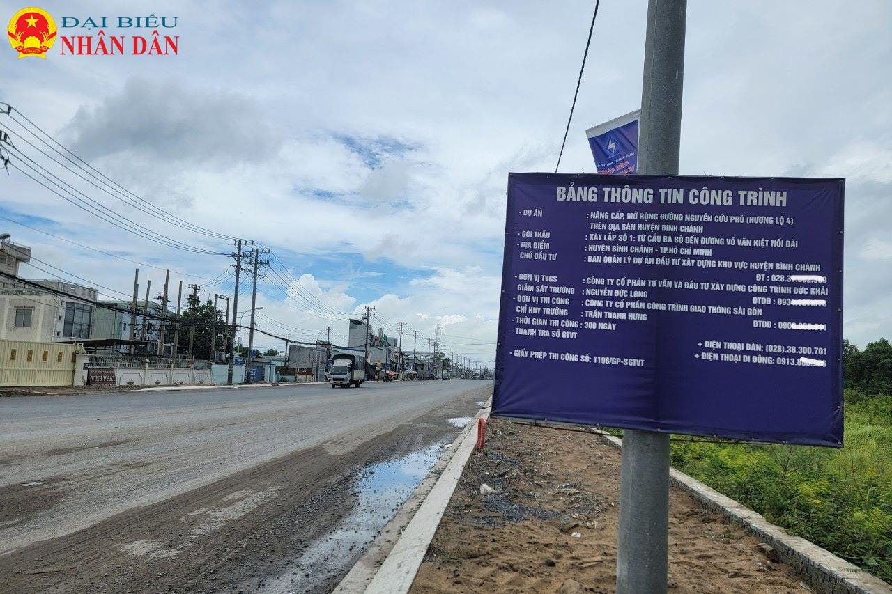 TP. Hồ Chí Minh: Hàng loạt “cái không” của UBND huyện Bình Chánh khi thực hiện dự án đường Hương lộ 4 -0
