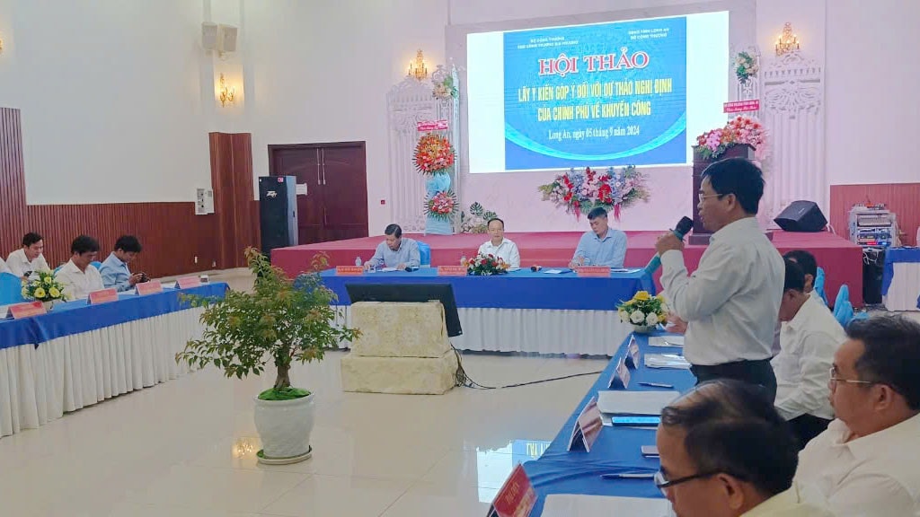 Hội thảo lấy ý kiến góp ý đối với dự thảo Nghị định của Chính phủ về khuyến công -0
