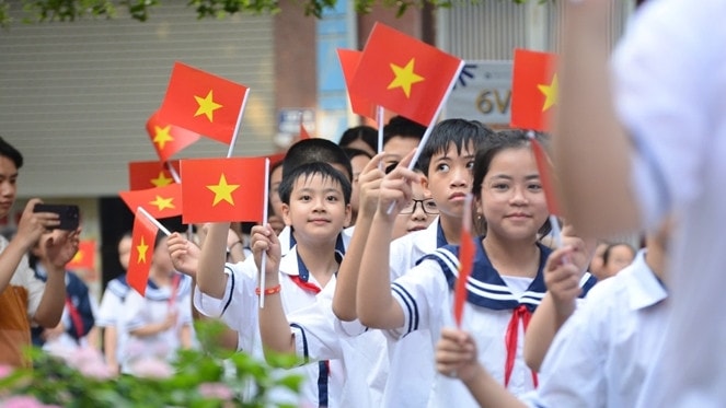 Sáng nay, hơn 23 triệu học sinh cả nước hân hoan dự khai giảng năm học mới 2024 - 2025