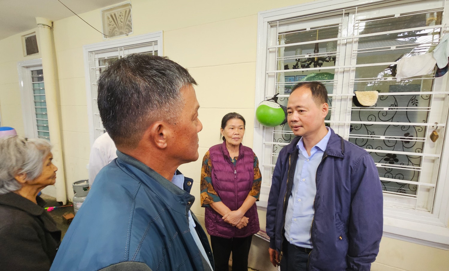 Chủ tịch UBND tỉnh Lâm Đồng kiểm tra hiện trường sạt lở tại Đà Lạt -0