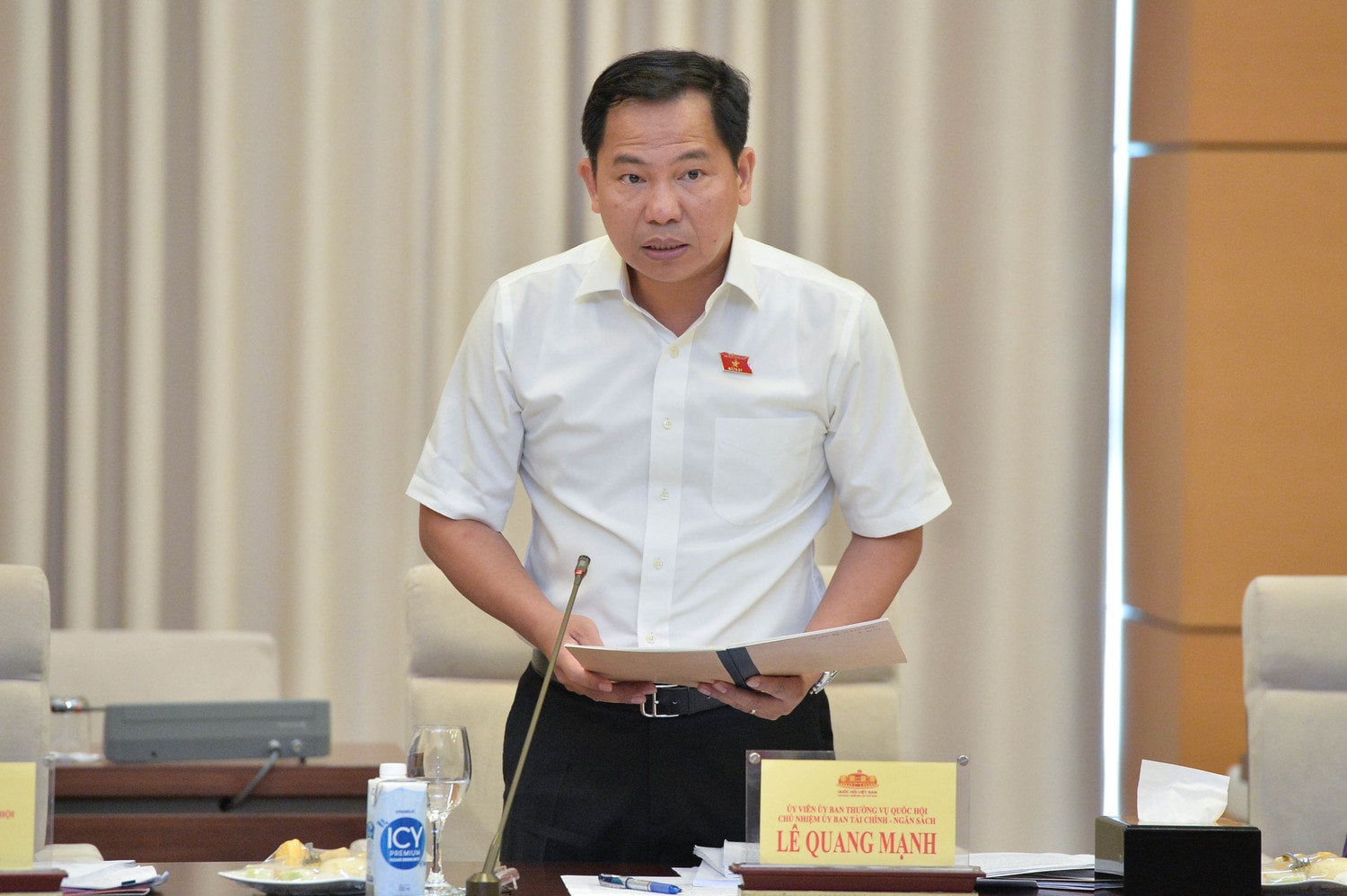 Phó Chủ tịch Quốc hội Nguyễn Khắc Định chủ trì họp giao ban giữa Lãnh đạo Quốc hội với các cơ quan của Quốc hội -0