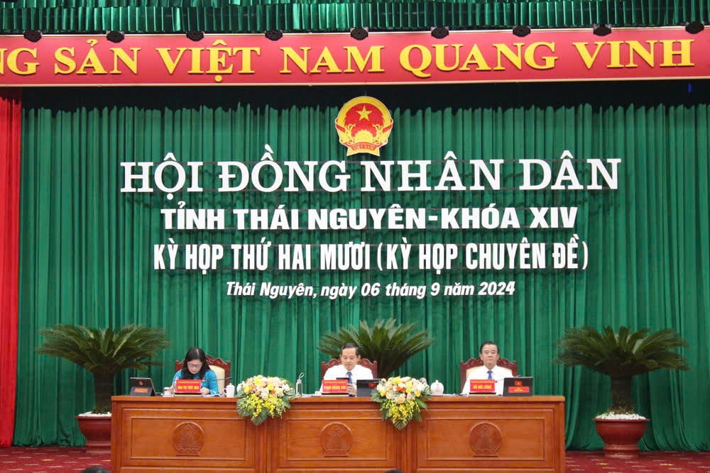 Kỳ họp thứ 20 HĐND tỉnh Thái Nguyên thông qua 13 nghị quyết quan trọng -0