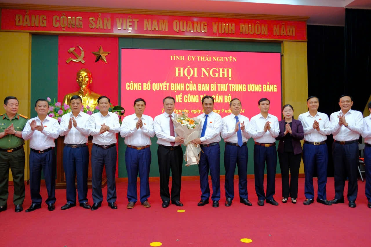 Ông Nguyễn Huy Dũng giữ chức Phó Bí thư Tỉnh ủy, Chủ tịch UBND tỉnh Thái Nguyên ảnh 2