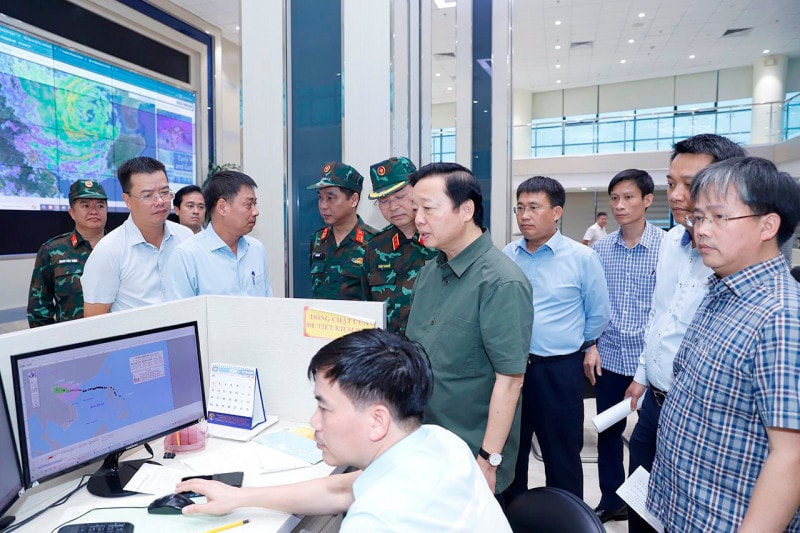 Ứng phó bão Yagi, Phó thủ tướng yêu cầu địa phương ven biển duy trì cấm đường đến sau 20 giờ -0