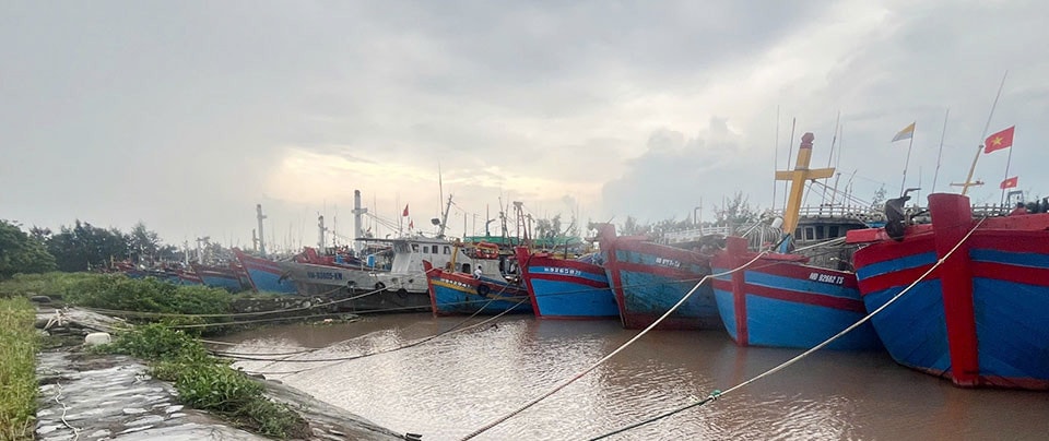 Lãnh đạo tỉnh Nam Định kiểm tra, chỉ đạo chống bão số 3 tại huyện Hải Hậu -0