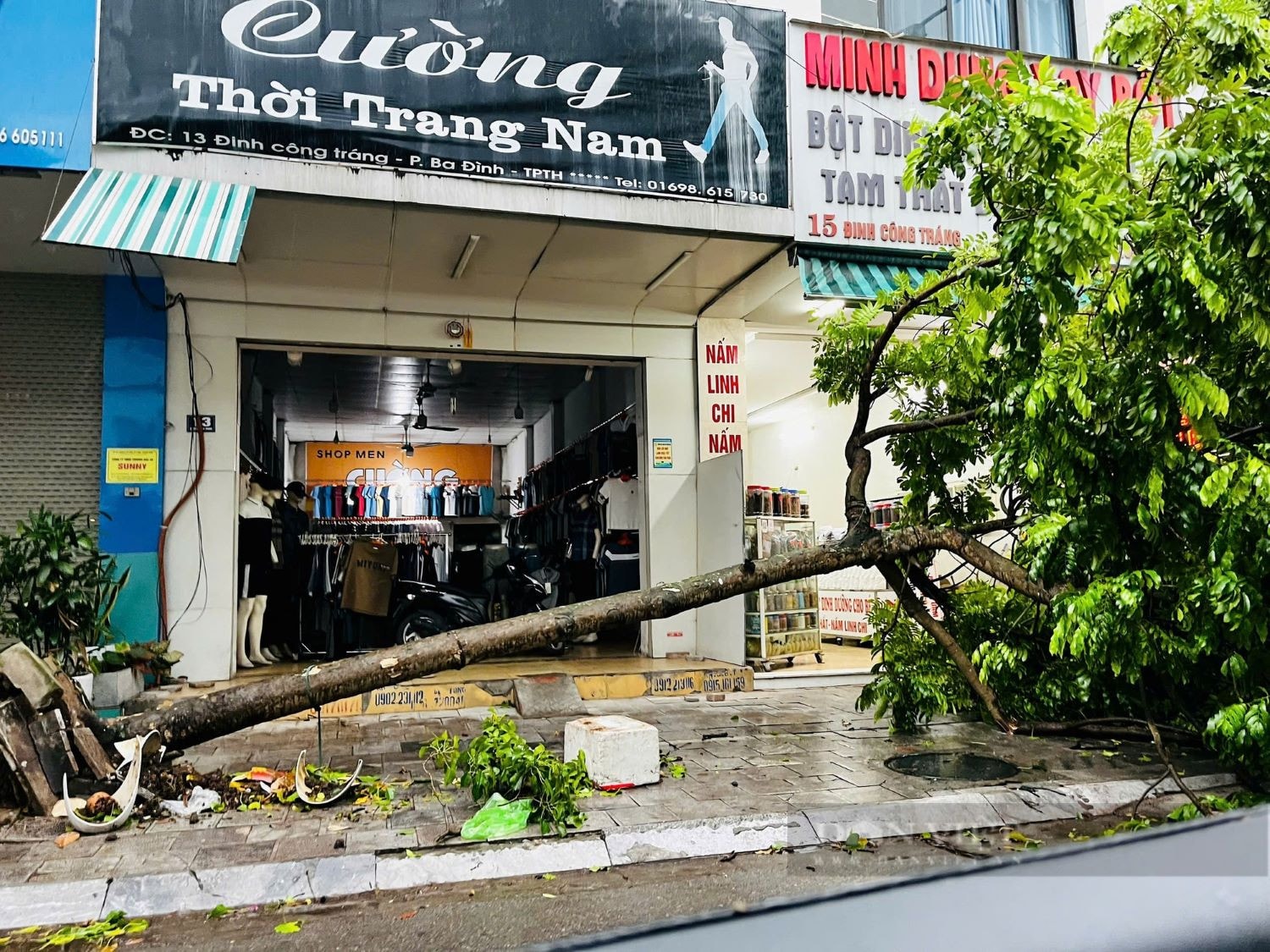 Thanh Hóa: Bão số 3 gây thiệt hại 74 căn nhà của người dân -0