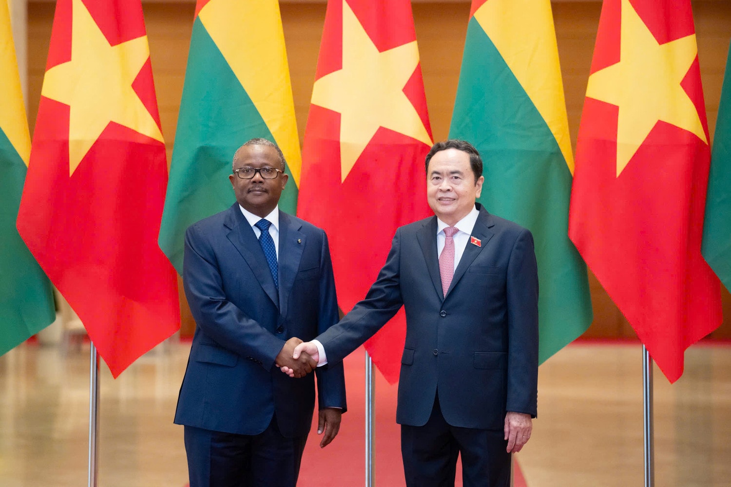 Chủ tịch Quốc hội Trần Thanh Mẫn hội kiến Tổng thống Cộng hòa Guinea Bissau -4