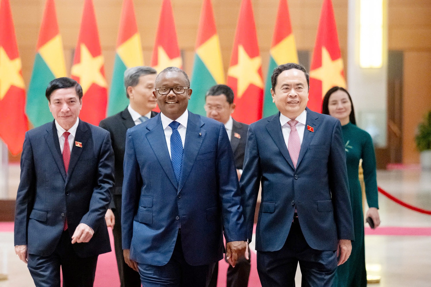 Chủ tịch Quốc hội Trần Thanh Mẫn hội kiến Tổng thống Cộng hòa Guinea Bissau -1
