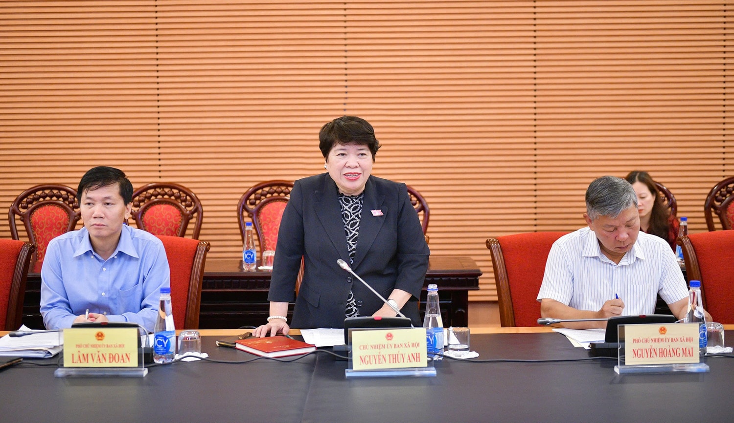 Chủ nhiệm Ủy ban Xã hội Nguyễn Thúy Anh phát biểu.jpg