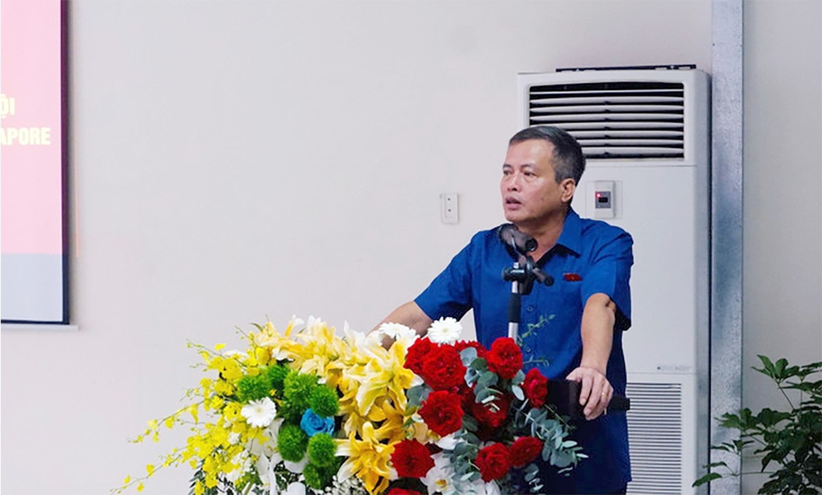 Phó Chủ nhiệm Ủy ban Quốc phòng và An ninh, Trung tướng Nguyễn Hải Hưng phát biểu tại cuộc làm việc