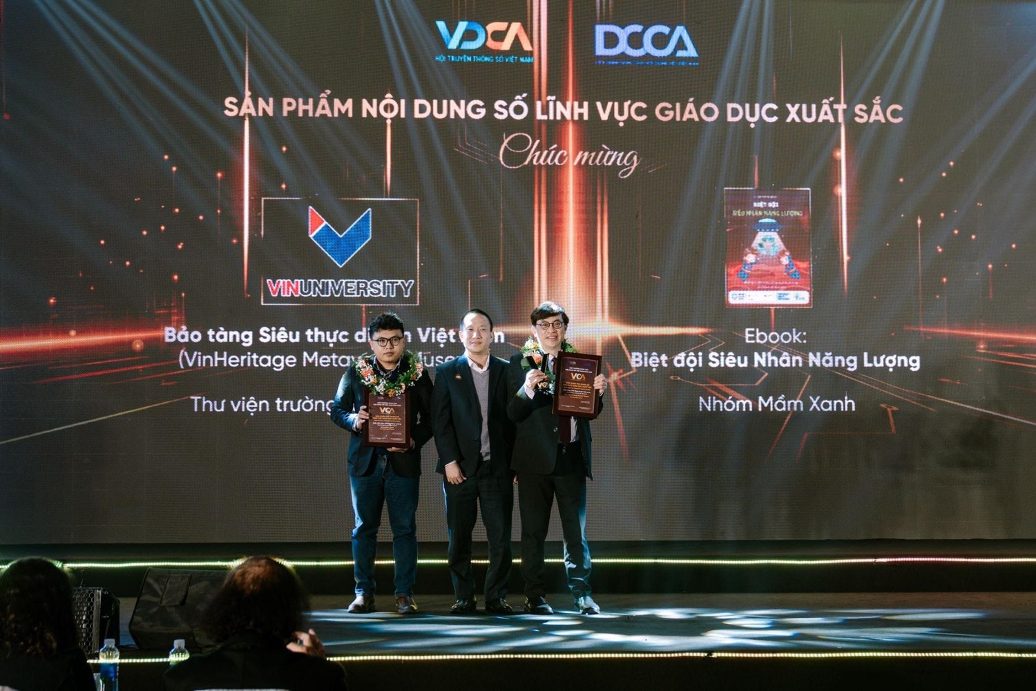 Đơn vị chiến thắng hạng mục sản phẩm nội dung số lĩnh vực giáo dục tại VCA 2023