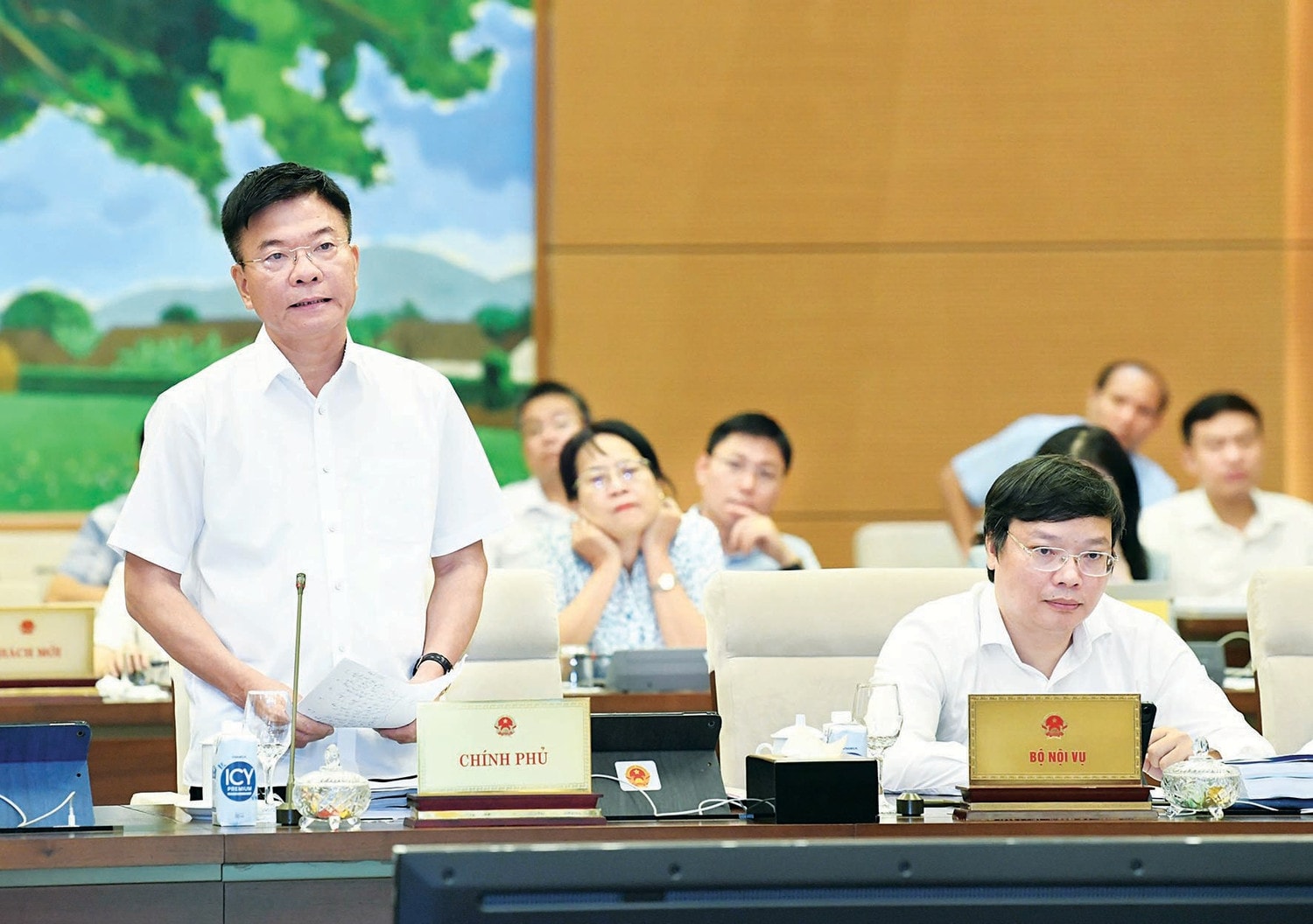 Phó thủ tướng, Bộ truỏng Bộ Tư pháp Lê Thành Long2.JPG