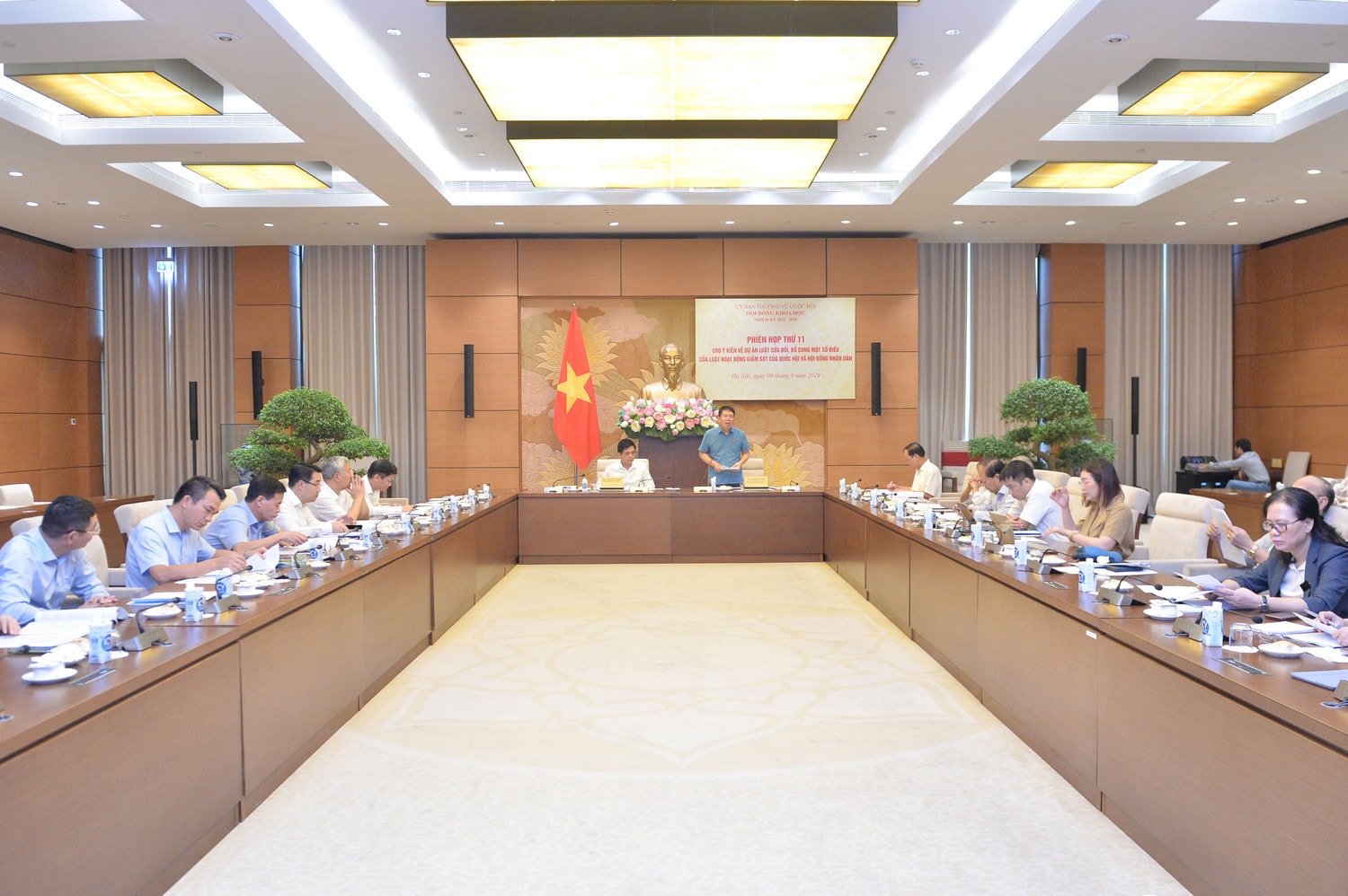 Toàn cảnh Phiên họp thứ 11 Hội đồng khoa học của Ủy ban Thường vụ Quốc hội