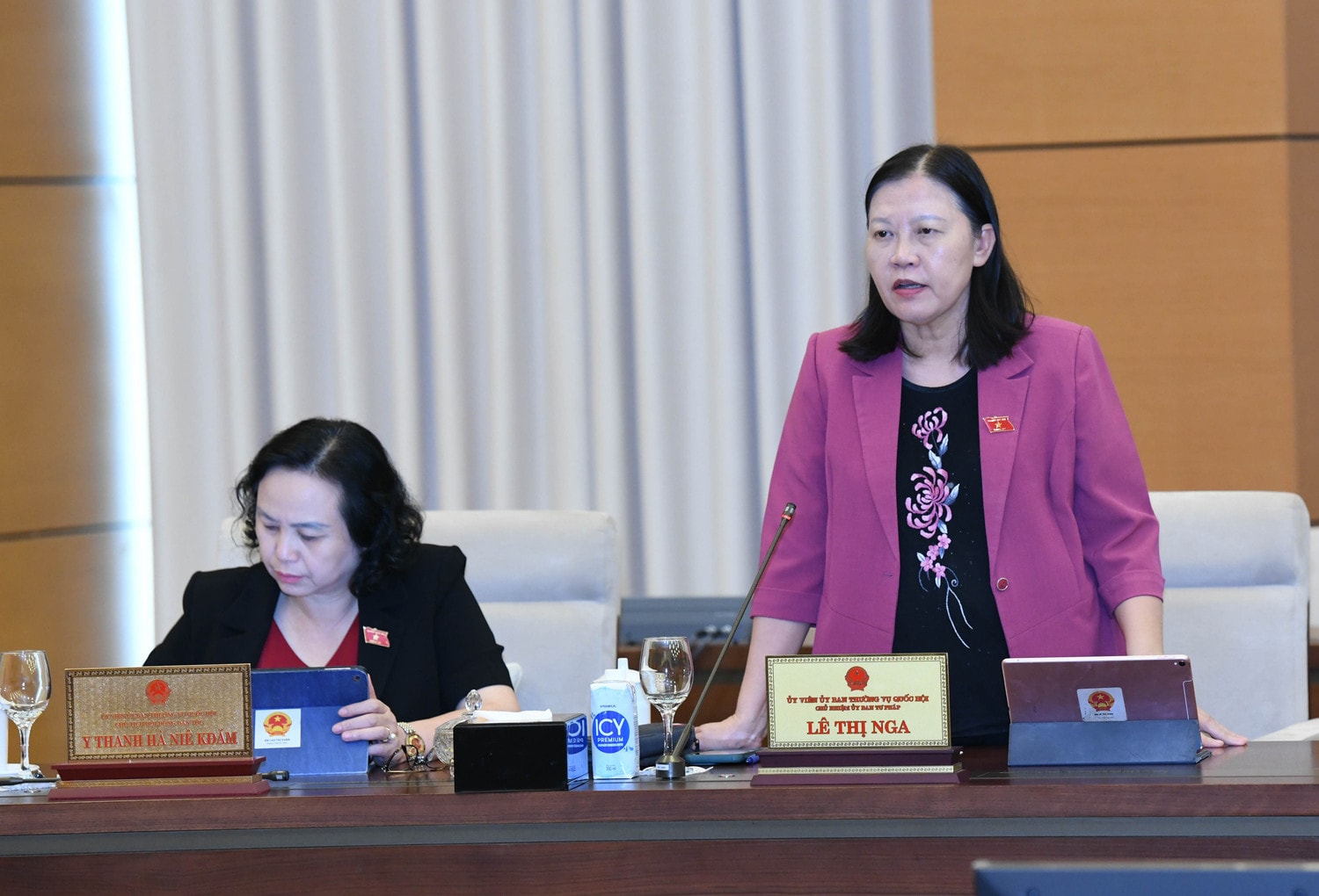 Chủ nhiệm Uỷ ban Tư pháp Lê Thị Nga.JPG