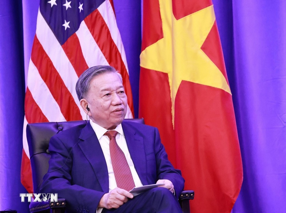 Tổng Bí thư, Chủ tịch nước Tô Lâm phát biểu. Ảnh: Lâm Khánh/TTXVN