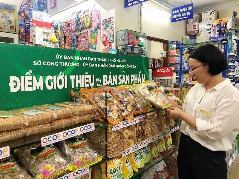 Hà Nội đang thực hiện nhiều giải pháp xúc tiến thương mại để sản phẩm OCOP đến gần hơn với người tiêu dùng. Ảnh: Nguyễn Linh