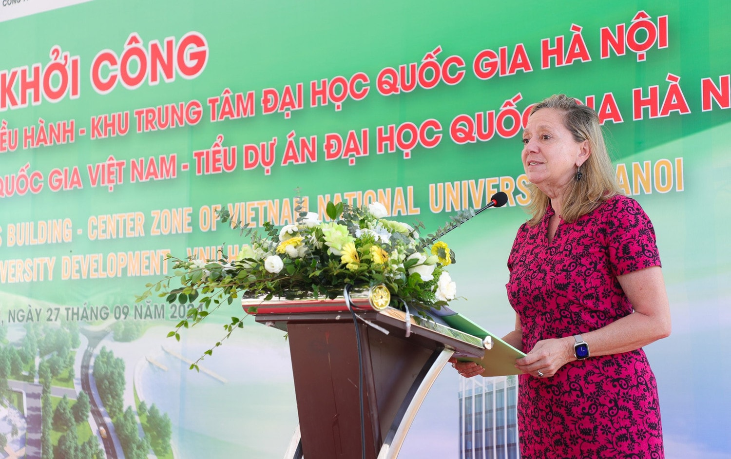VNU - Khoi cong xay dung Nha dieu hanh DHQGHN tai Hoa Lac (61).jpg