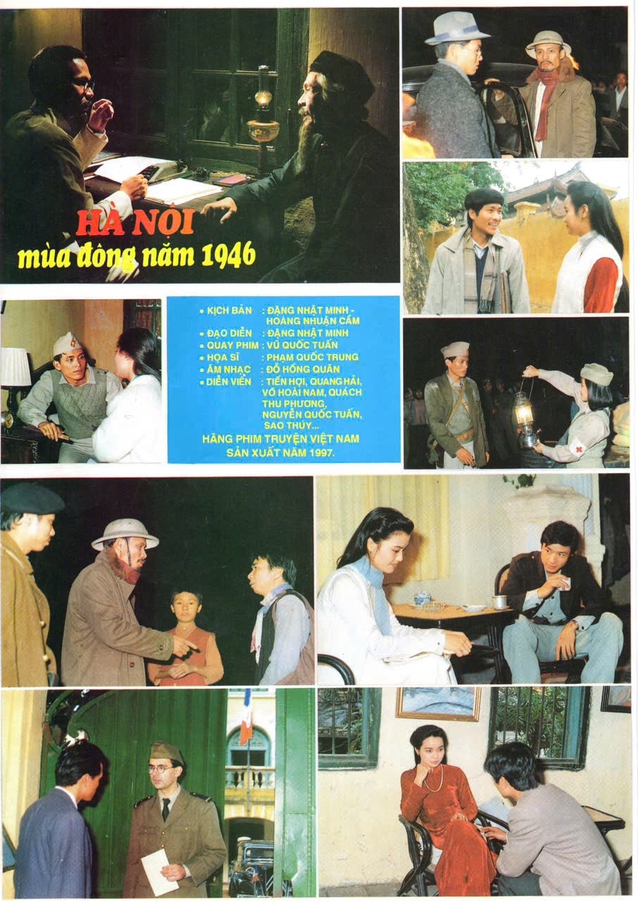Một số cảnh trong phim "Hà Nội mùa đông 46"
