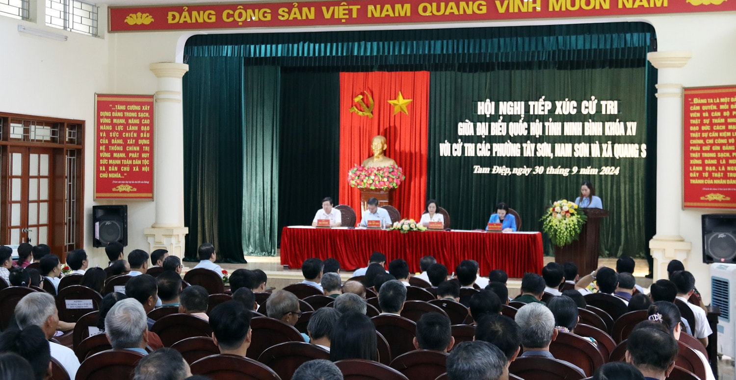 Toàn cảnh cuộc TXCT thành phố Tam Điệp