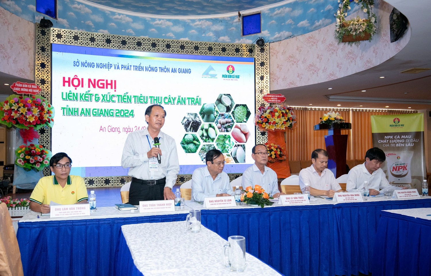Ông Trần Thanh Hiệp – Phó Giám đốc Sở Nông nghiệp và Phát triển Nông thôn An Giang phát biểu.jpg