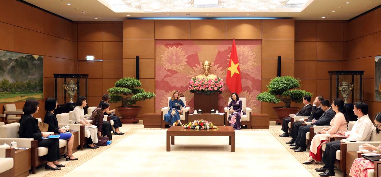 Toàn cảnh buổi tiếp