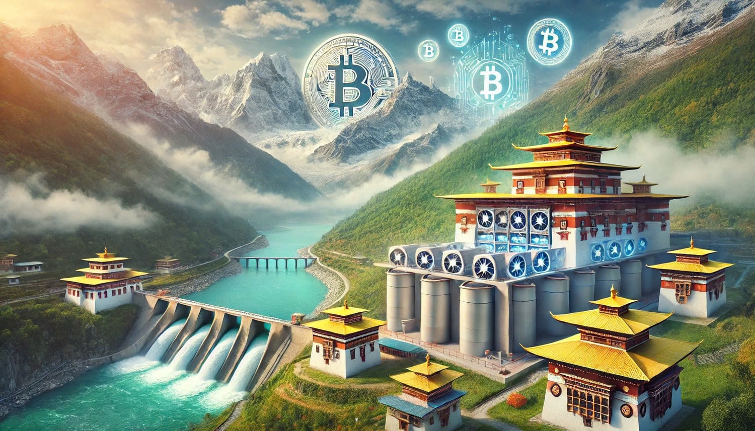 Bhutan là quốc gia sở hữu số lượng bitcoin lớn thứ 4 thế giới. Nguồn: bravenewcoin