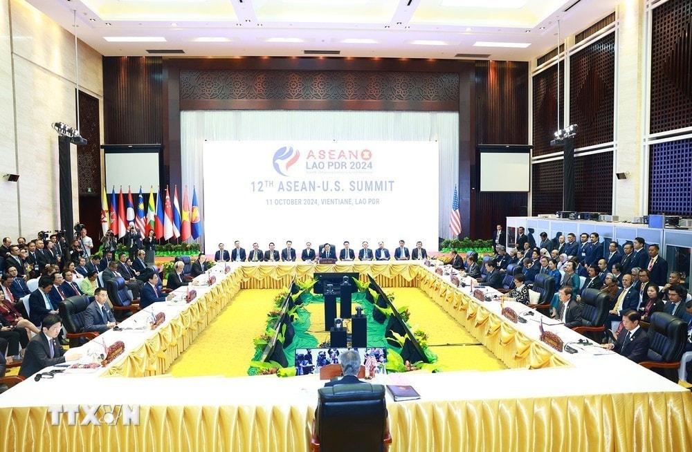 Hội nghị cấp cao ASEAN-Hoa Kỳ lần thứ 12. Ảnh: Dương Giang/TTXVN