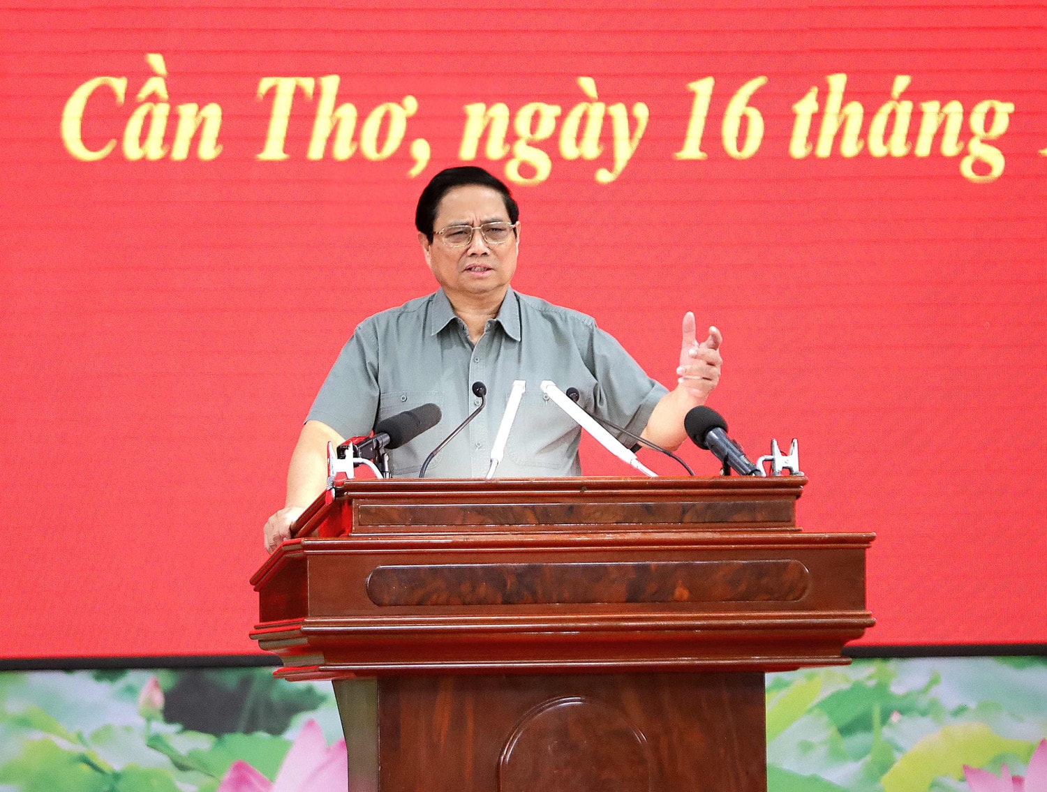 Thủ tướng Chính phủ Phạm Minh Chính phát biểu khai mạc hội nghị