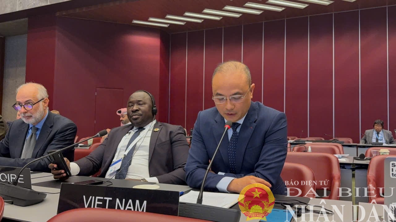 Đoàn Việt Nam tham dự và phát biểu tại Ủy ban Hòa bình và An ninh quốc tế