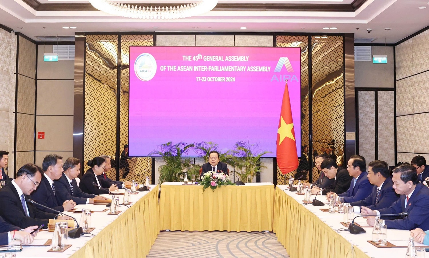 Quang cảnh cuộc tiếp. Ảnh: Thống Nhất