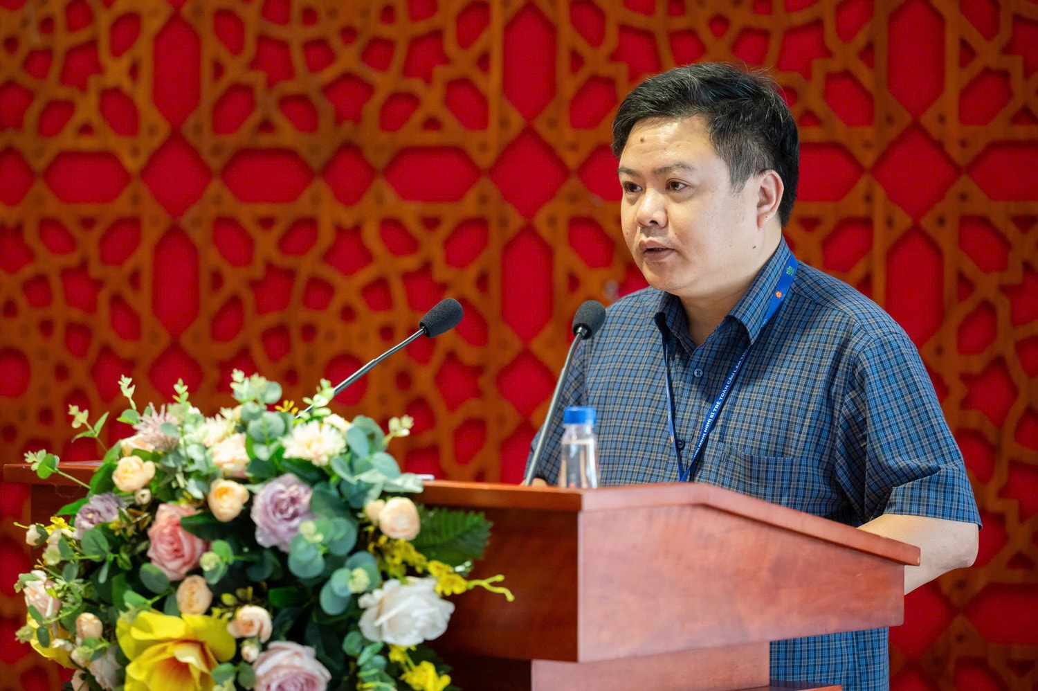 Vụ trưởng Vụ Tổng hợp Vũ Khắc Định phát biểu