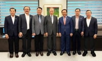 Đoàn công tác tỉnh Long An thăm và làm việc với Cựu Tổng thống Lee Myung Bak