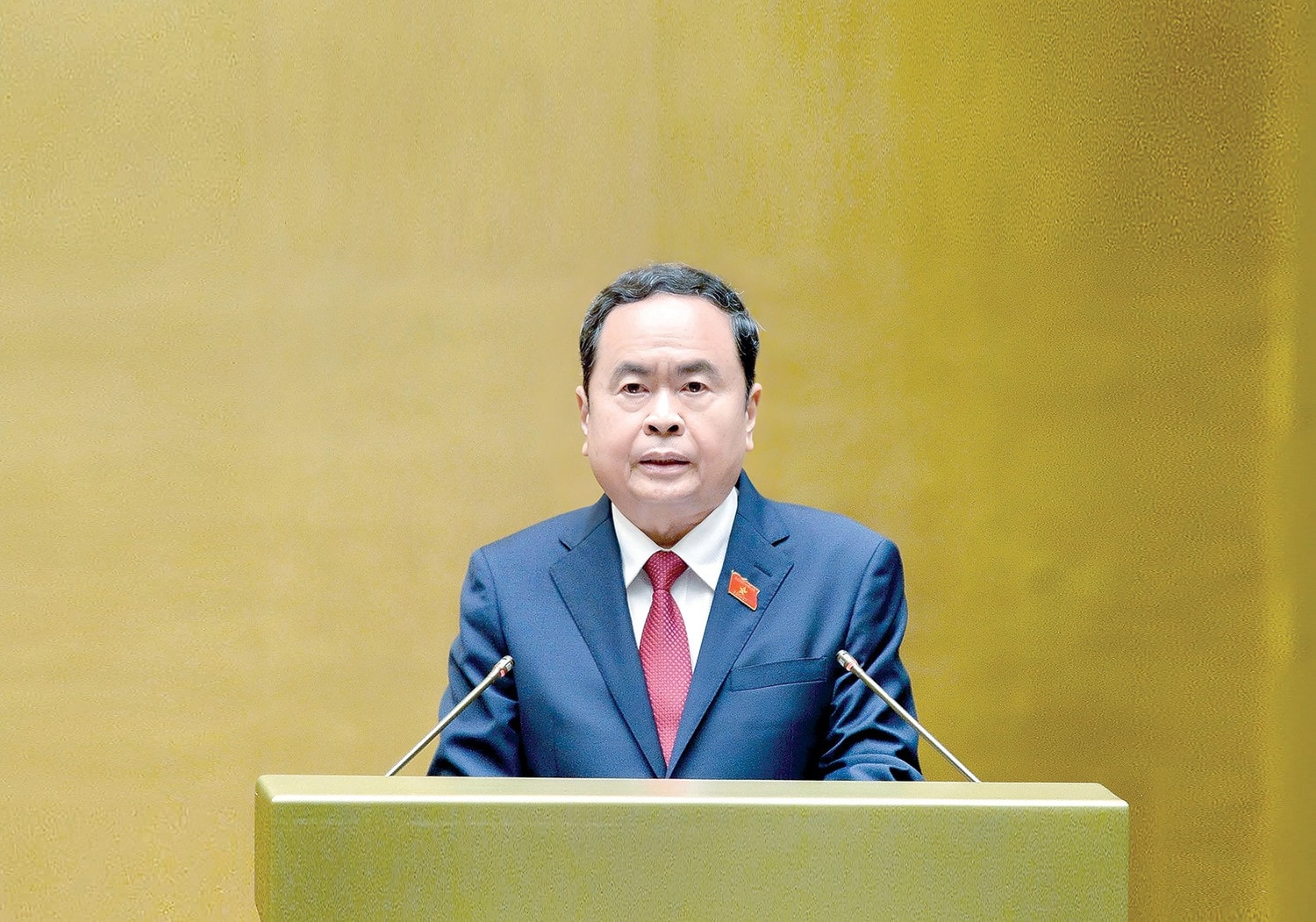 Chủ tịch Quốc hội Trần Thanh Mẫn phát biểu khai mạc Kỳ họp thứ Tám, Quốc hội khóa XV