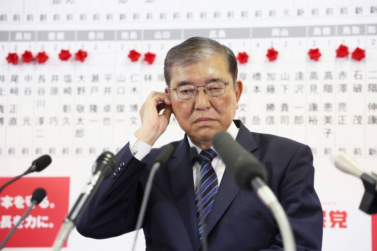 Thủ tướng Nhật Bản Shigeru Ishiba thừa nhận cử tri đã đưa ra “phán quyết nghiêm khắc” với đảng cầm quyền. Nguồn: Japan Times