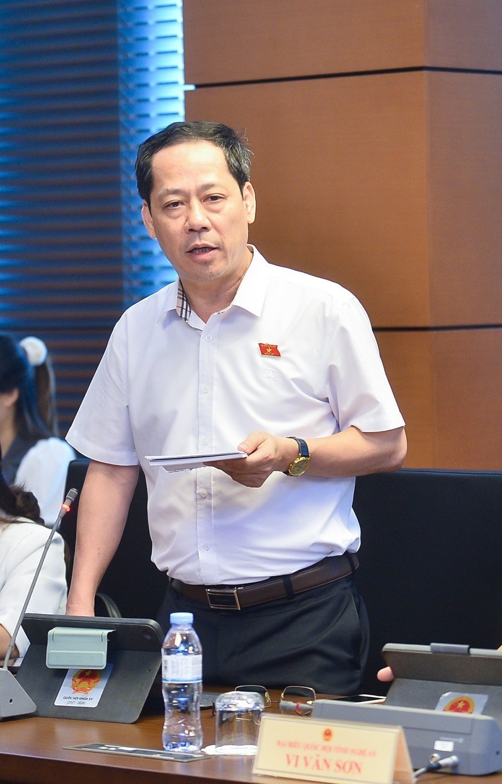 ĐBQH Trần Nhật Minh (Nghệ An) phát biểu