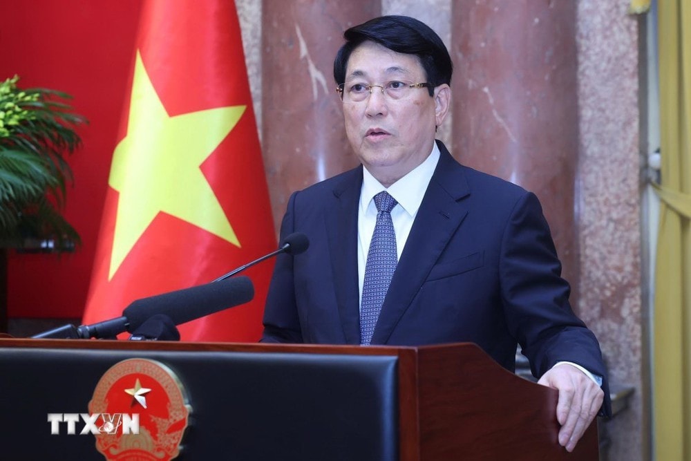 Chủ tịch nước Lương Cường. Ảnh: Lâm Khánh/TTXVN
