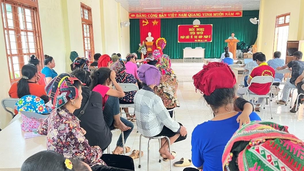 Trung tâm Trợ giúp pháp lý tỉnh Sơn La tổ chức truyền thông về trợ giúp pháp lý cho vùng đồng bào dân tộc thiểu số và miền núi tại huyện Yên Châu