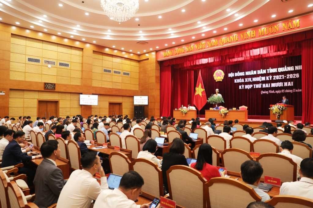 Quang cảnh phiên khai mạc kỳ họp. Ảnh: Đỗ Phương
