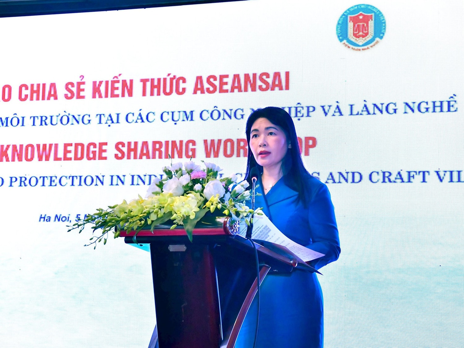 Phó Tổng Kiểm toán nhà nước Hà Thị Mỹ Dung phát biểu khai mạc Hội thảo.