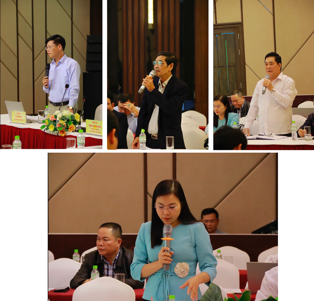 Các đại biểu phát biểu tại Hội thảo. Ảnh: Anh Vũ