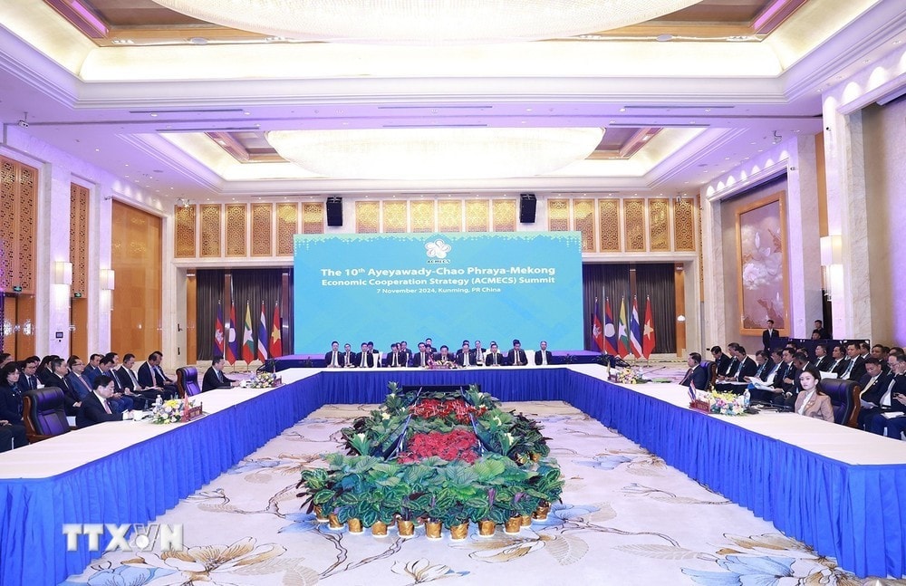Hội nghị ACMECS lần thứ 10 tại thành phố Côn Minh, tỉnh Vân Nam (Trung Quốc). Ảnh: Dương Giang/TTXVN